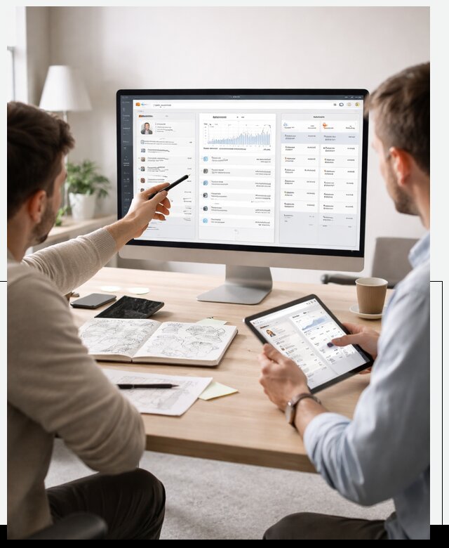 Дизайн CRM и дашбордов в Москве от 15300 р. | КОДЕРМск