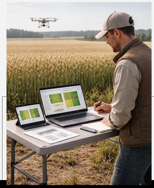 Система AI прогнозирования урожайности для точных агрономий в Москве