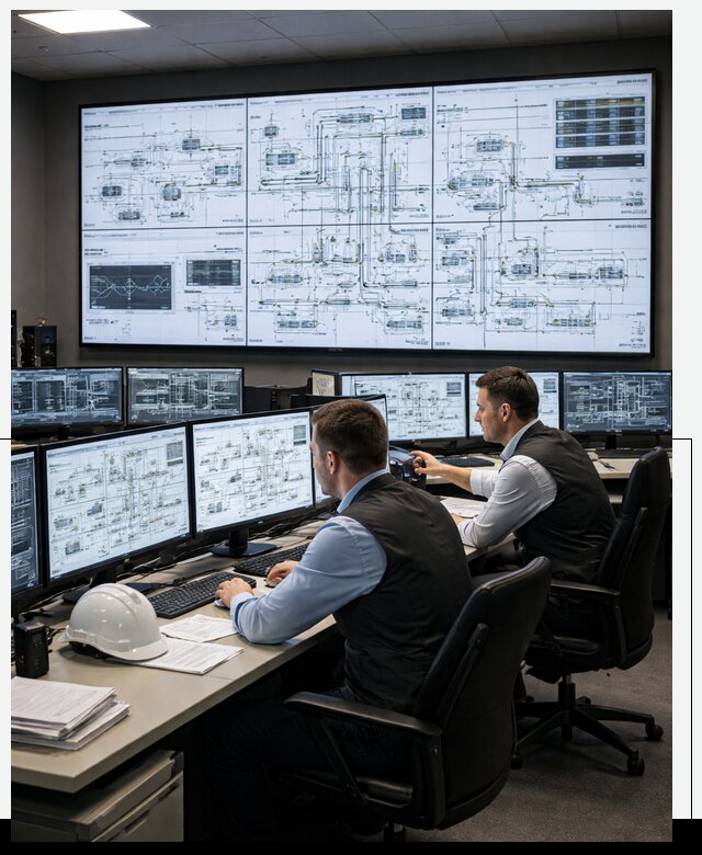 АСУ ТП и SCADA для нефтегаза в Москве от 8160 р. | КОДЕРМск