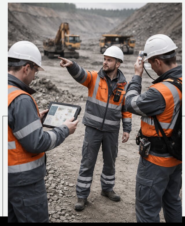 Система контроля персонала для горнодобывающей отрасли в Москве
