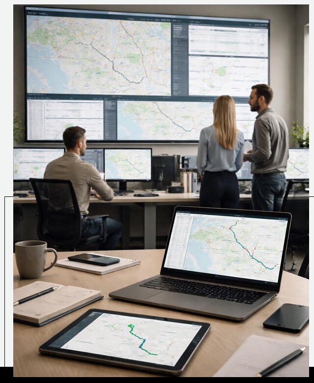 Трекинг грузов и Fleet Management, мониторинг автопарка в Москве