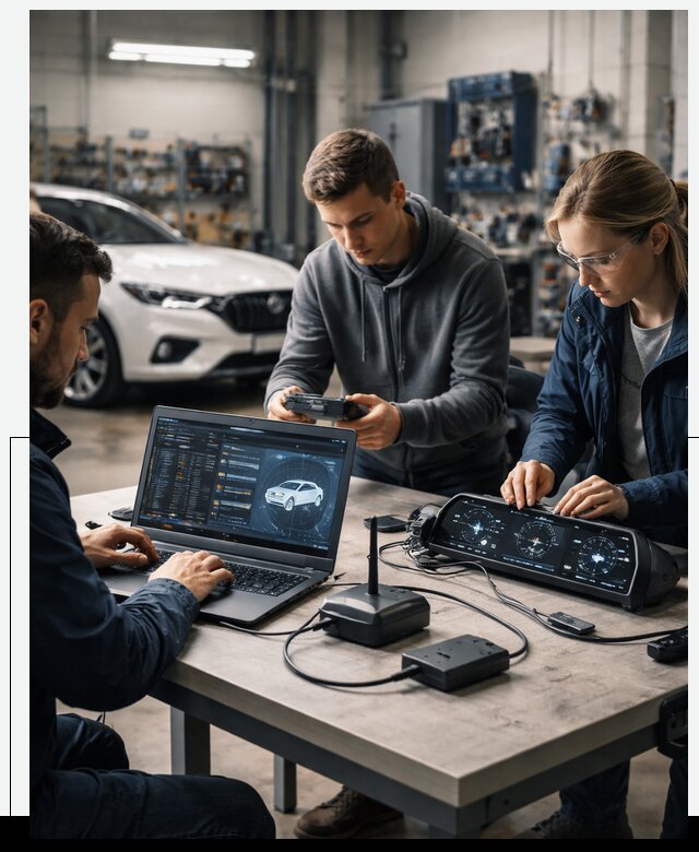 Разработка Connected Car и ПО для автопрома в Москве