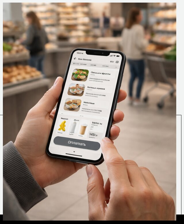 Мобильное приложение торговой сети в Москве от 357000 р. | КОДЕРМск
