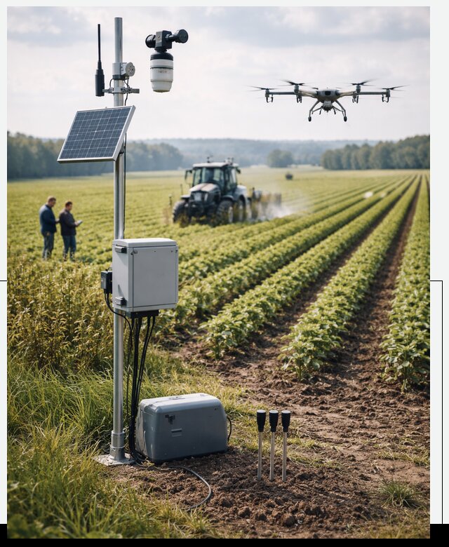 Разработка IoT мониторинга полей в Москве от 8670 р. | КОДЕРМск